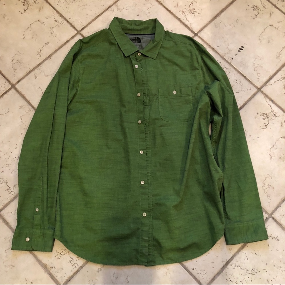 The North Face button down